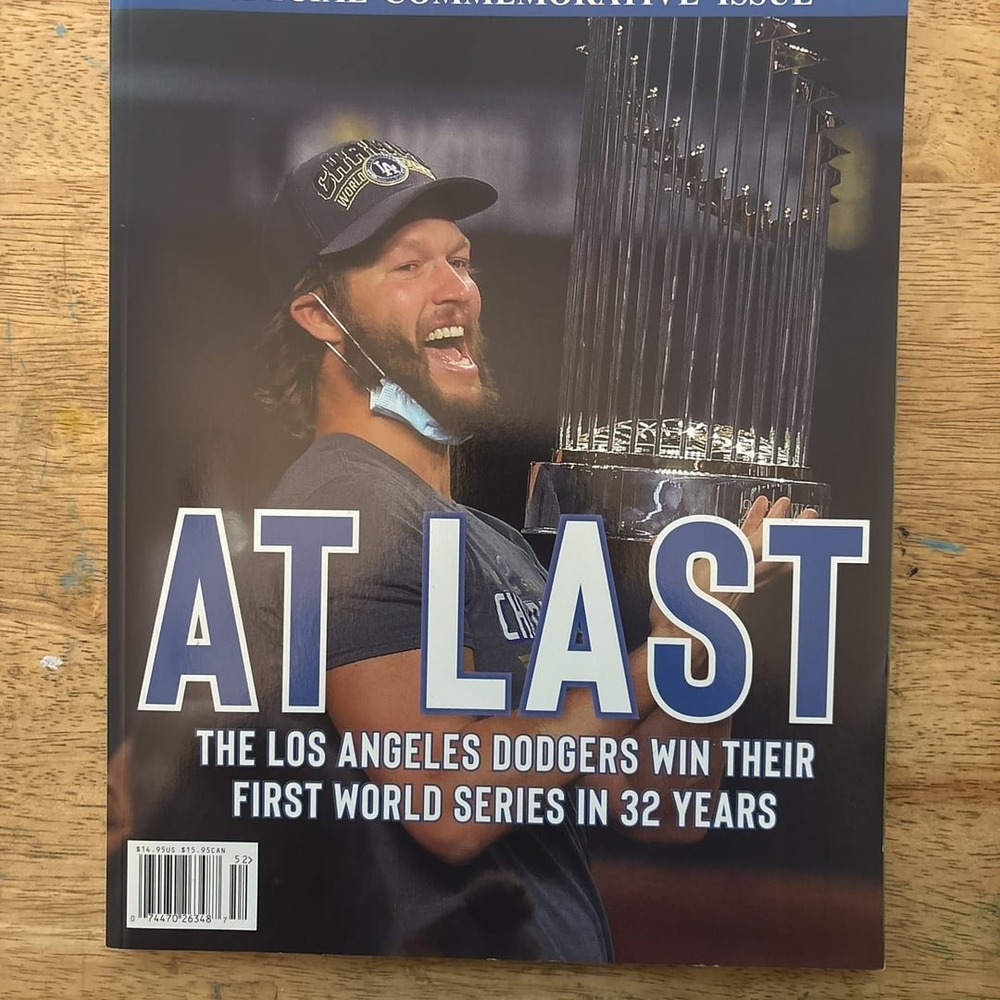 Los Angeles Dodgers World Series Commemorative‎ Magazine